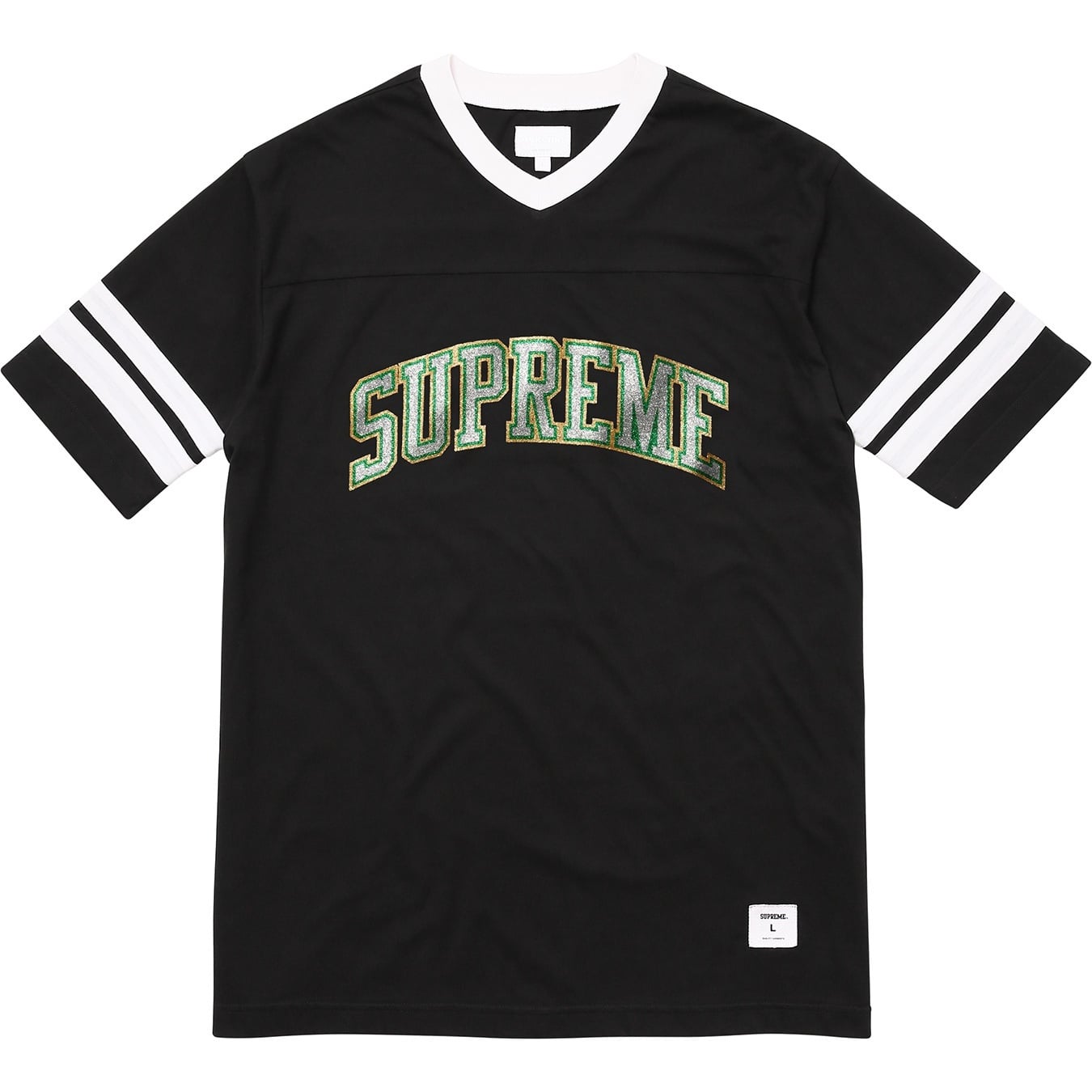 Glitter Arc Football Top view 8
